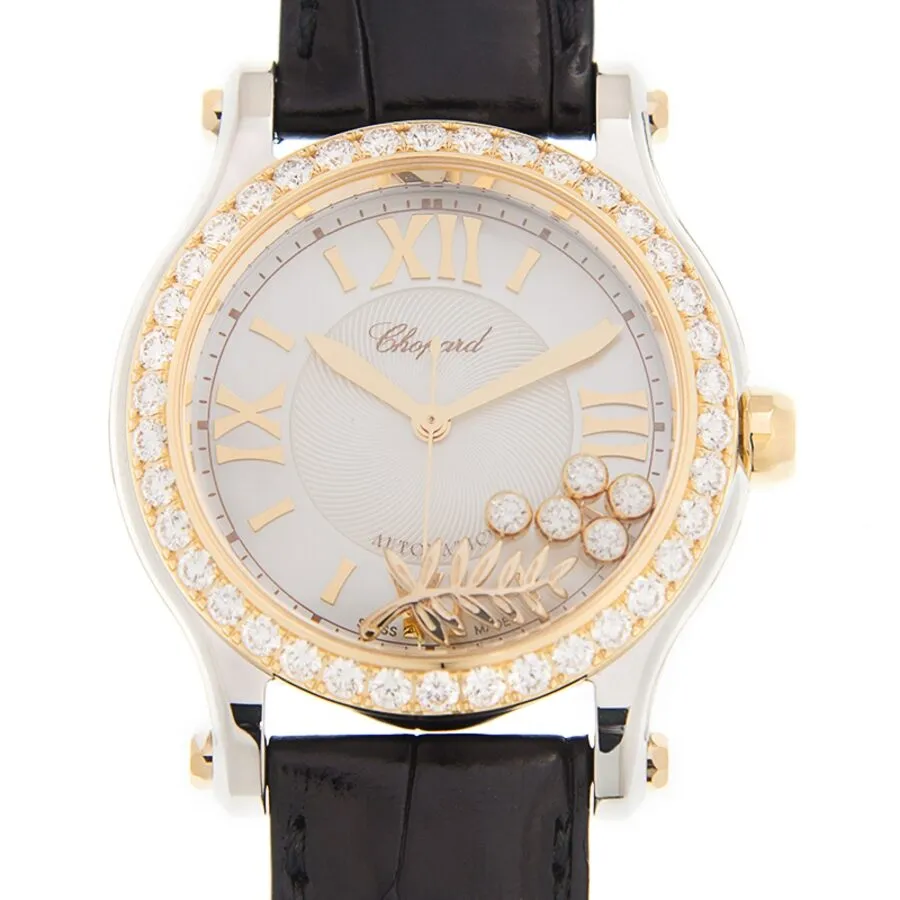 Chopard Happy Diamonds Automatic White Dial Unisex Watch 278578 4001