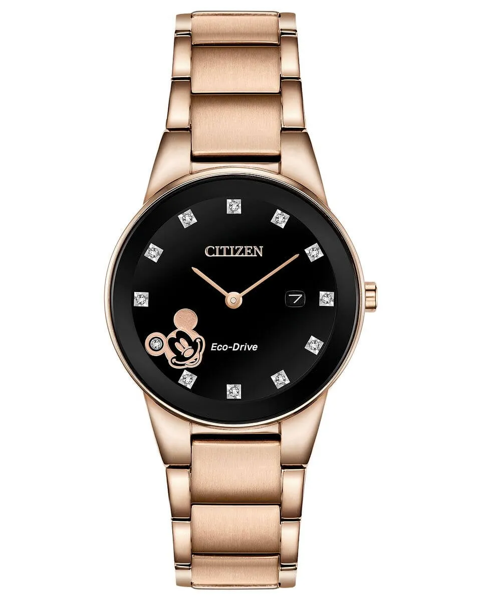 Citizen Mickey Mouse GA1056-54W Ladies 29.5mm Watch MSRP $475