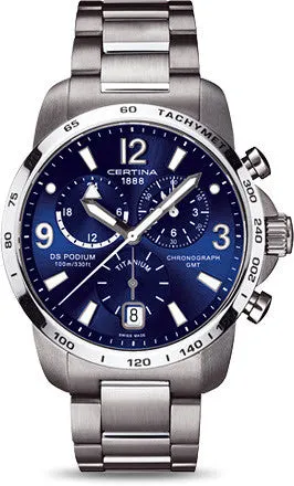 CRT Watch DS Podium Big Size Chrono GMT Quartz D