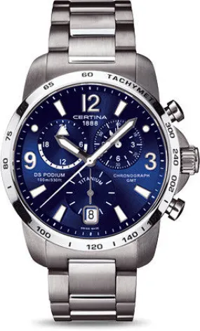 CRT Watch DS Podium Big Size Chrono GMT Quartz D