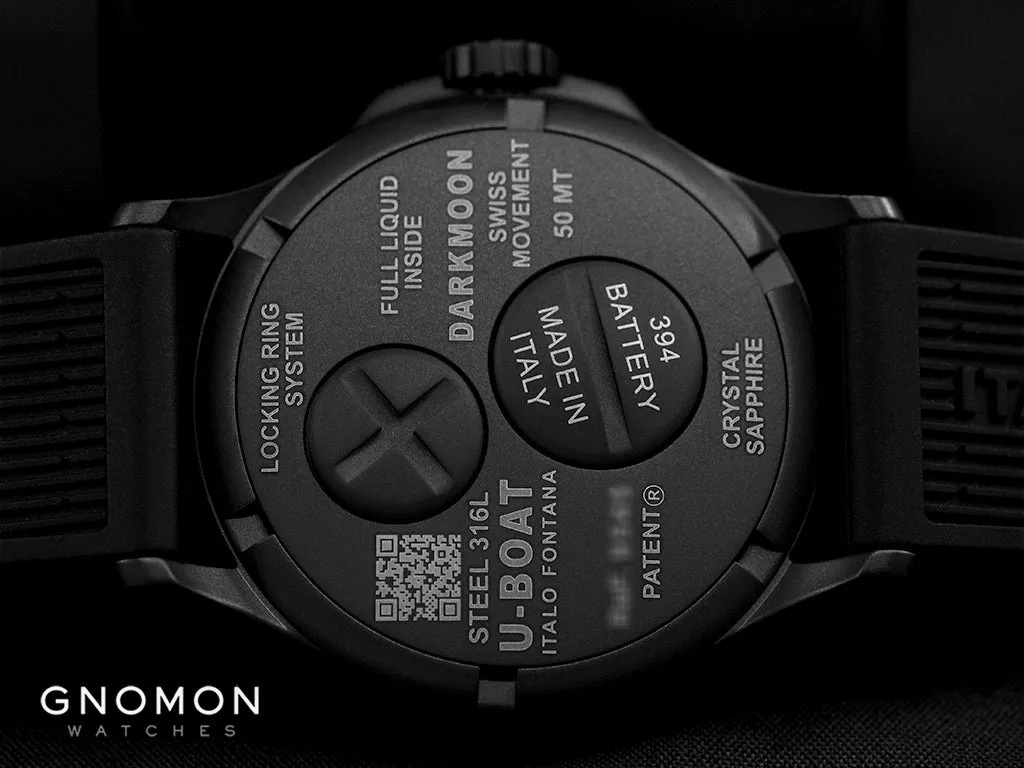 Darkmoon 40mm BK Black Curved PVD Ref. 9545