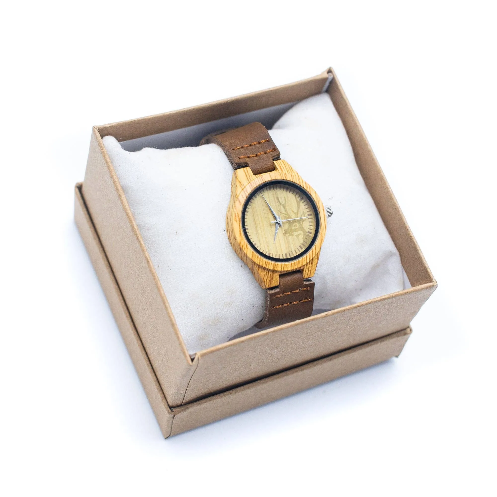 Deer Vintage ladies watch Leather Strap Quartz Watch WA-283