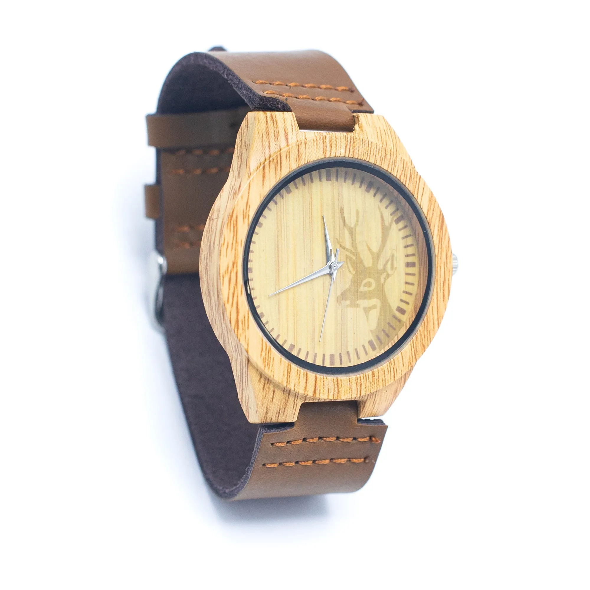 Deer Vintage ladies watch Leather Strap Quartz Watch WA-283