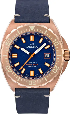 Delma Watch Shell Star Bronze Automatic Limited Edition