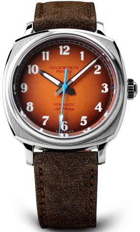 DP Watch VeriMTic ORSange Fume Brown Suede