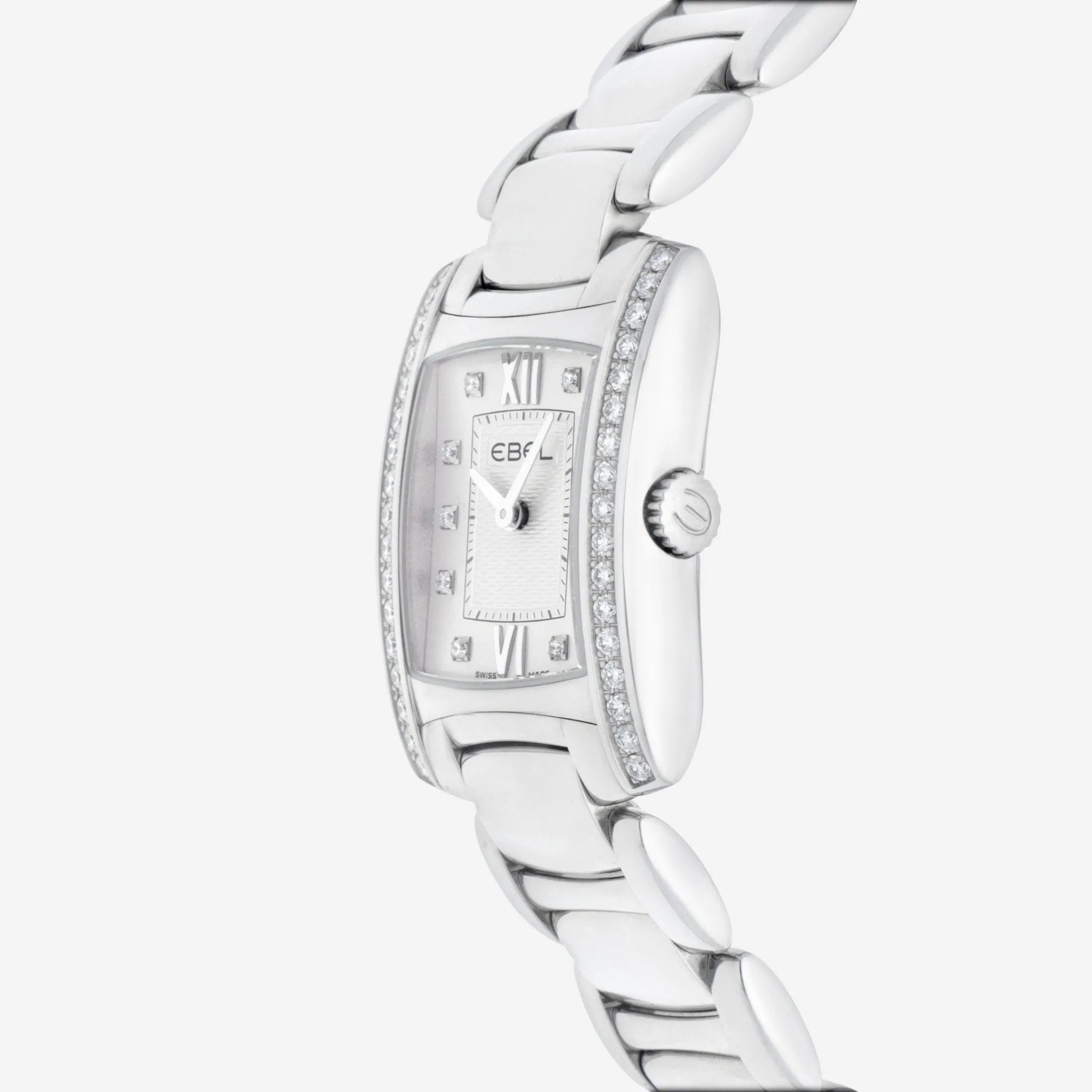 Ebel Brasilia Stainless Steel Quartz Ladies Watch 9976M28/6810500