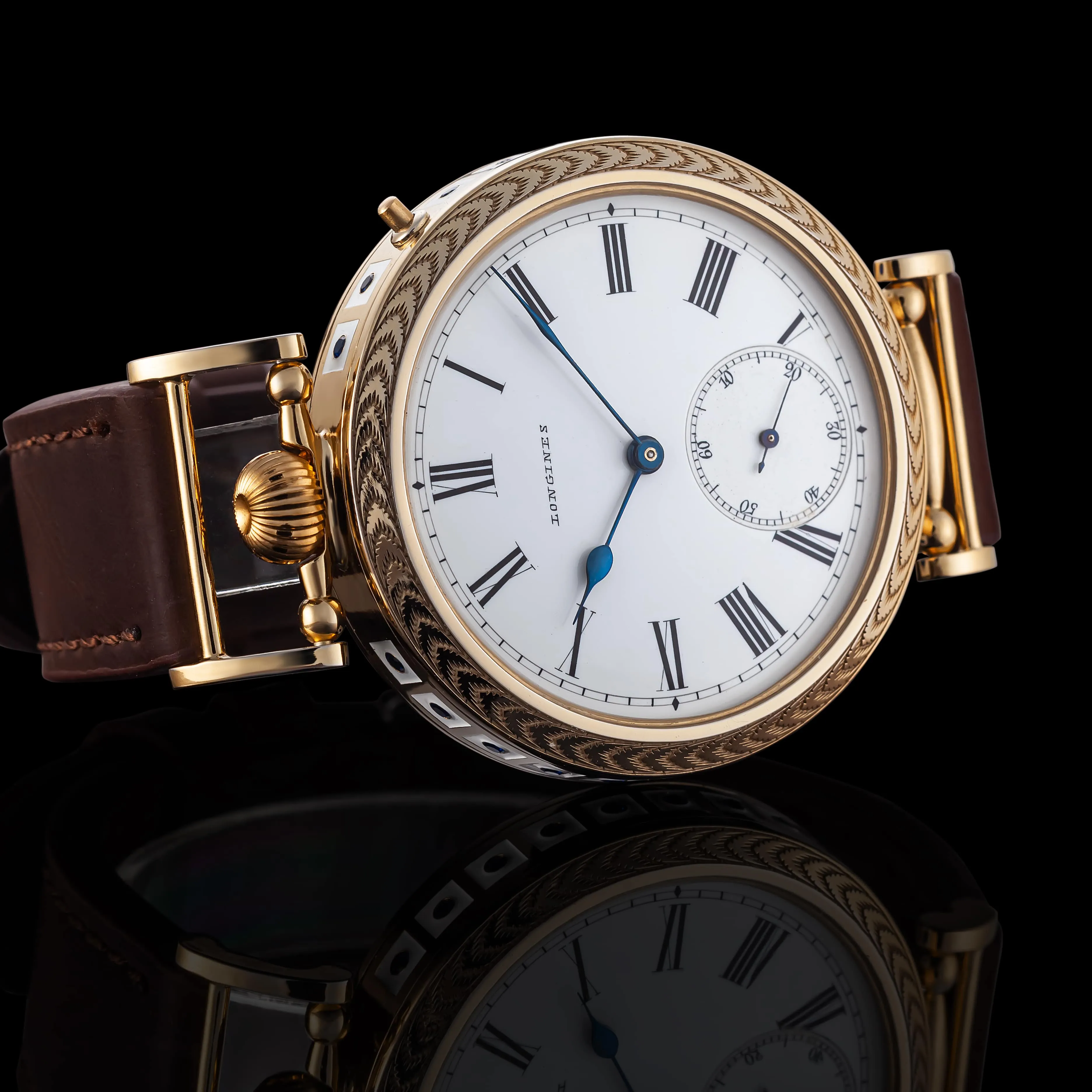 ECLIPSE Men's Wristwatch fits Historic Swiss Mechanical Movement