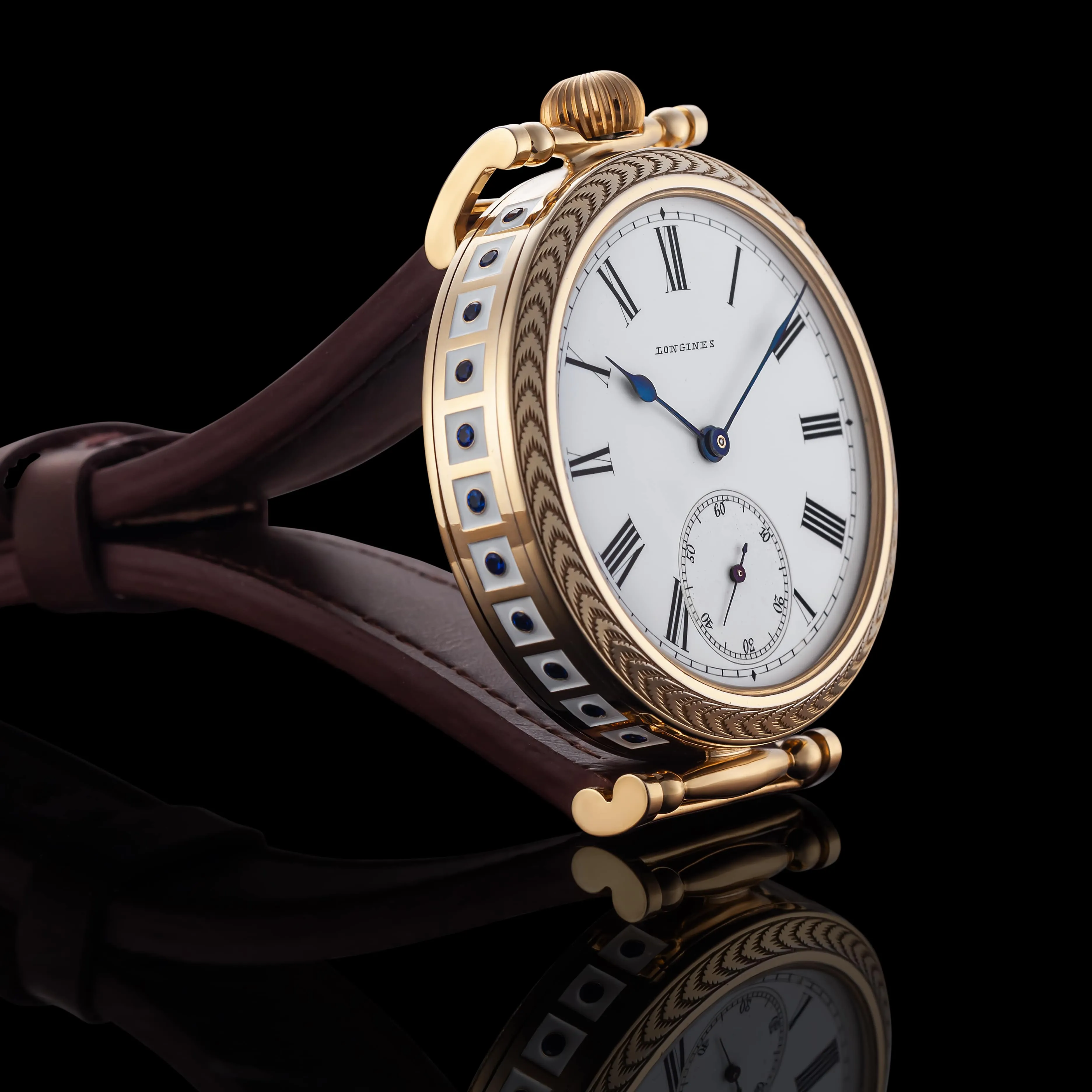 ECLIPSE Men's Wristwatch fits Historic Swiss Mechanical Movement