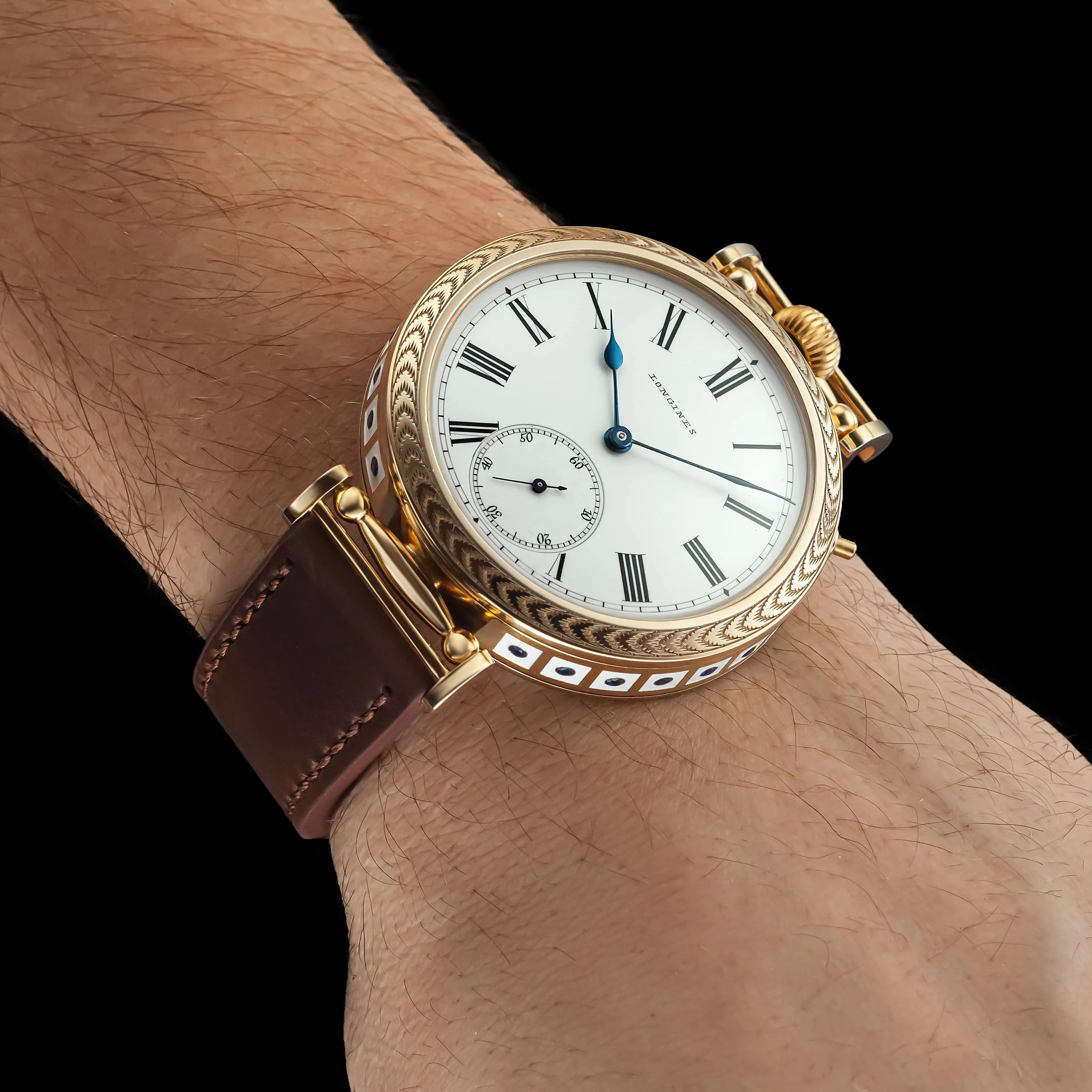 ECLIPSE Men's Wristwatch fits Historic Swiss Mechanical Movement