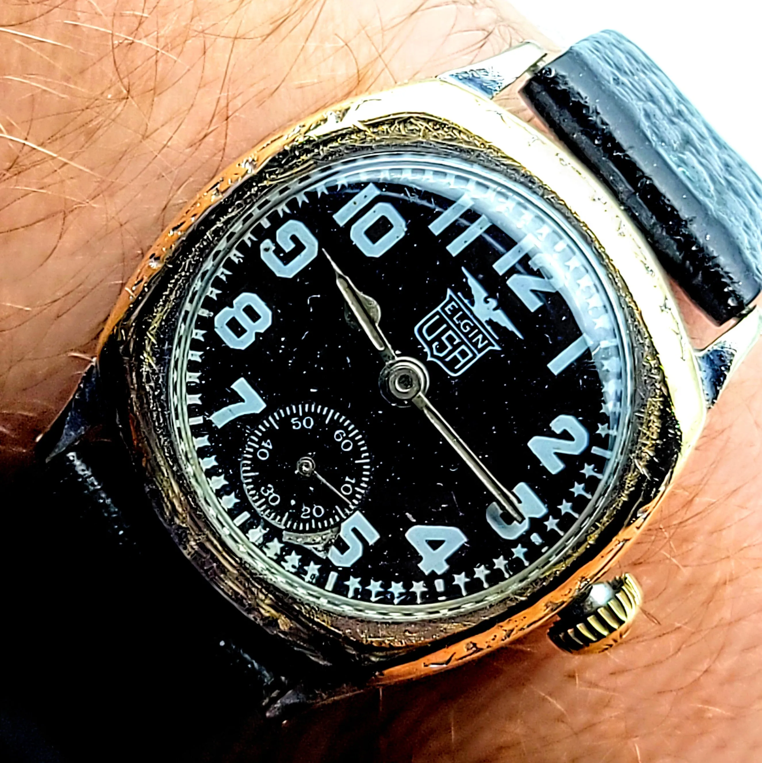 ELGIN "Pershing" WWI Trench Watch U.S.A.