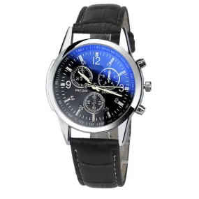Fashion Faux Leather Analog Watch