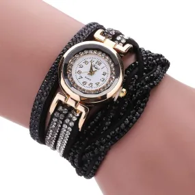 Fashion Gold Bracelet Quartz wrist watch