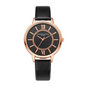 Fashion Rose Gold Wristwatch