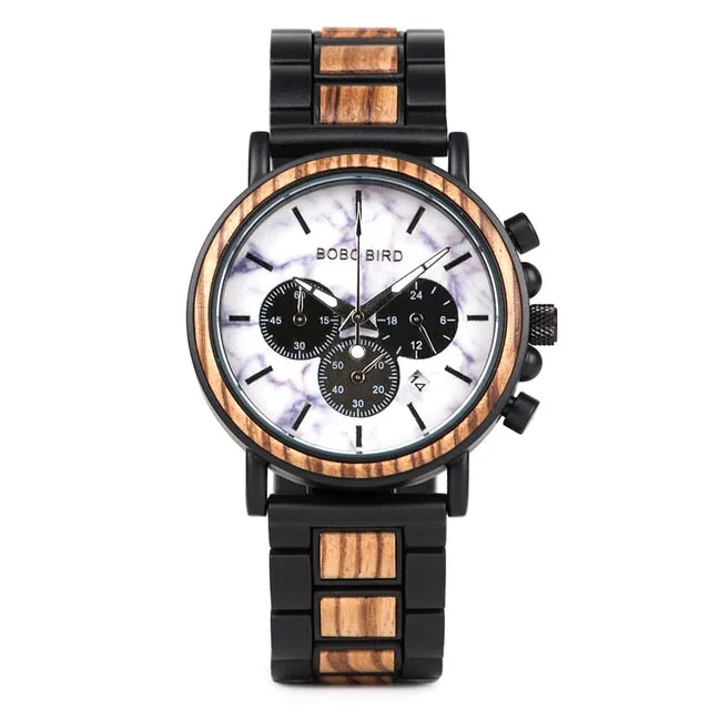 Funki Buys | Watches | Men's Luxury Wood Watch | Gift Box Set