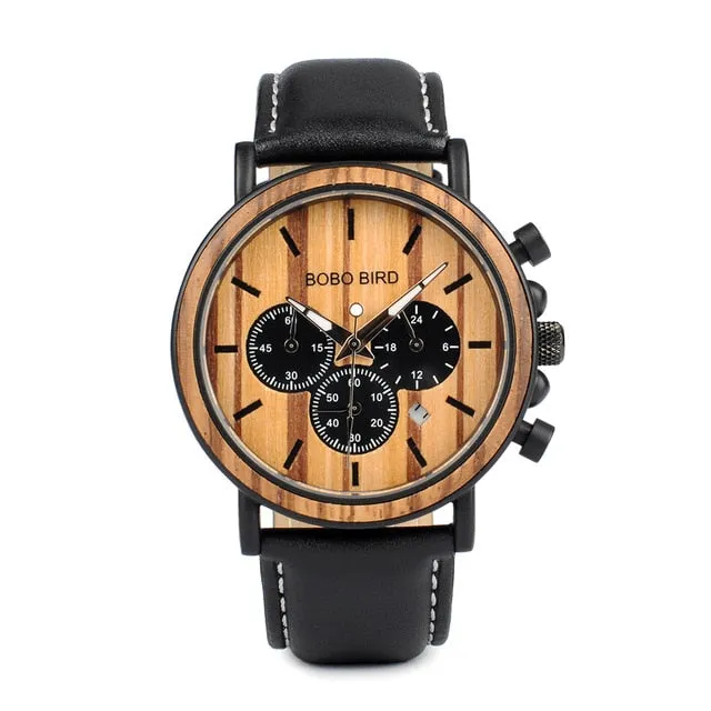 Funki Buys | Watches | Men's Luxury Wood Watch | Gift Box Set
