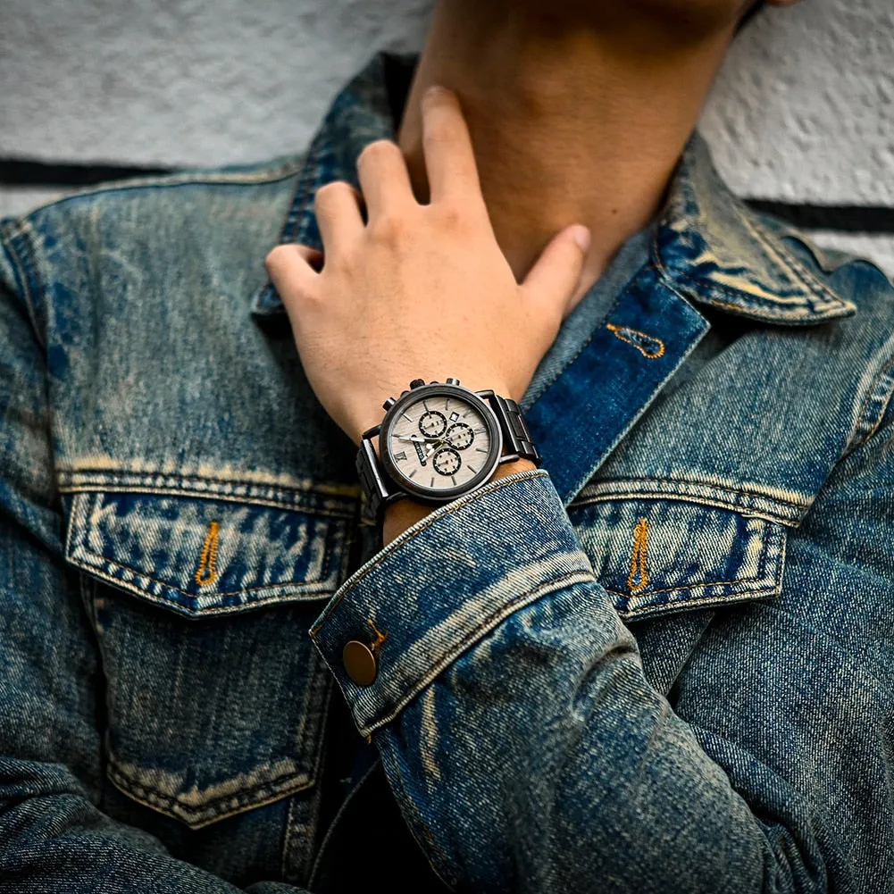 Funki Buys | Watches | Men's Luxury Wood Watch | Gift Box Set