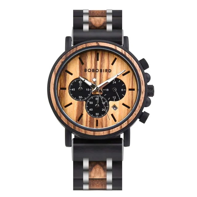Funki Buys | Watches | Men's Luxury Wood Watch | Gift Box Set