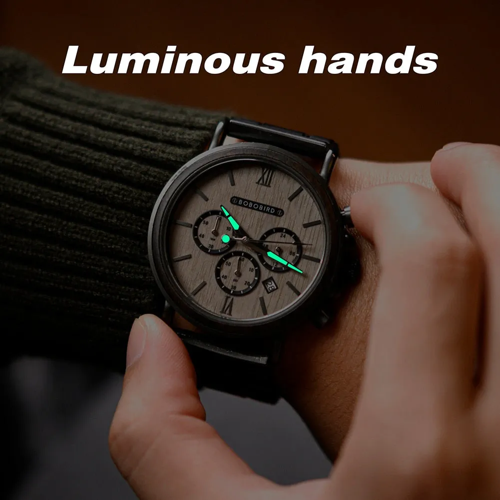 Funki Buys | Watches | Men's Luxury Wood Watch | Gift Box Set