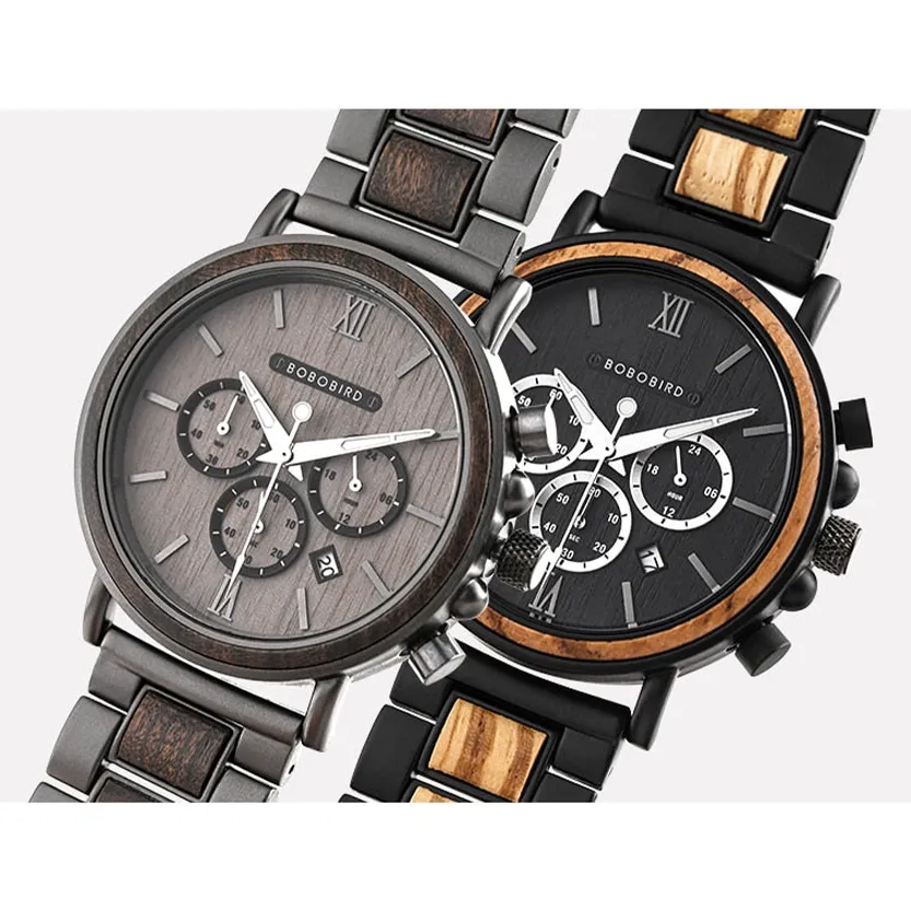 Funki Buys | Watches | Men's Luxury Wood Watch | Gift Box Set