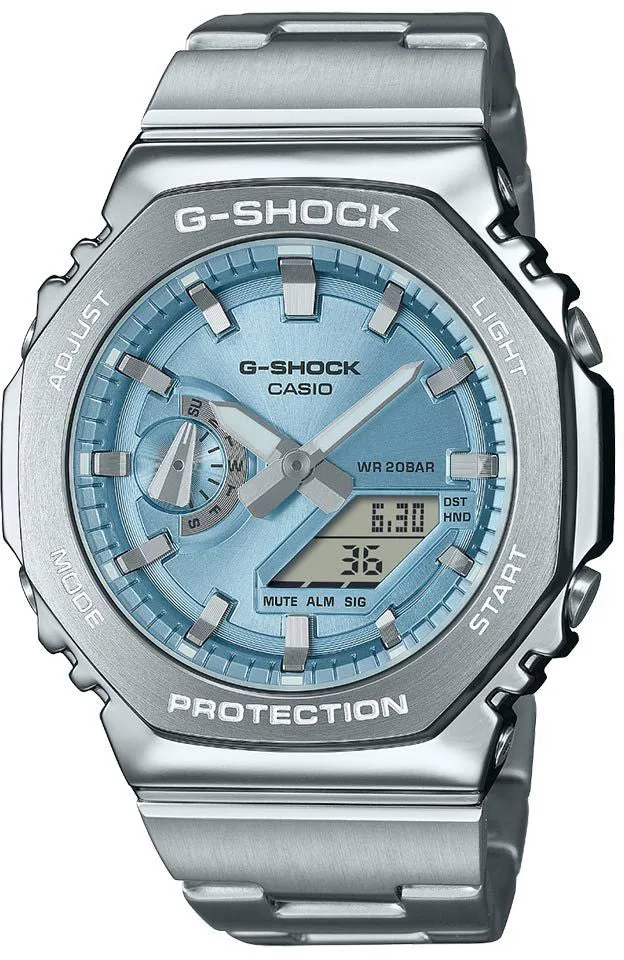 G-Shock 2110 Metallic Blue Dual Display