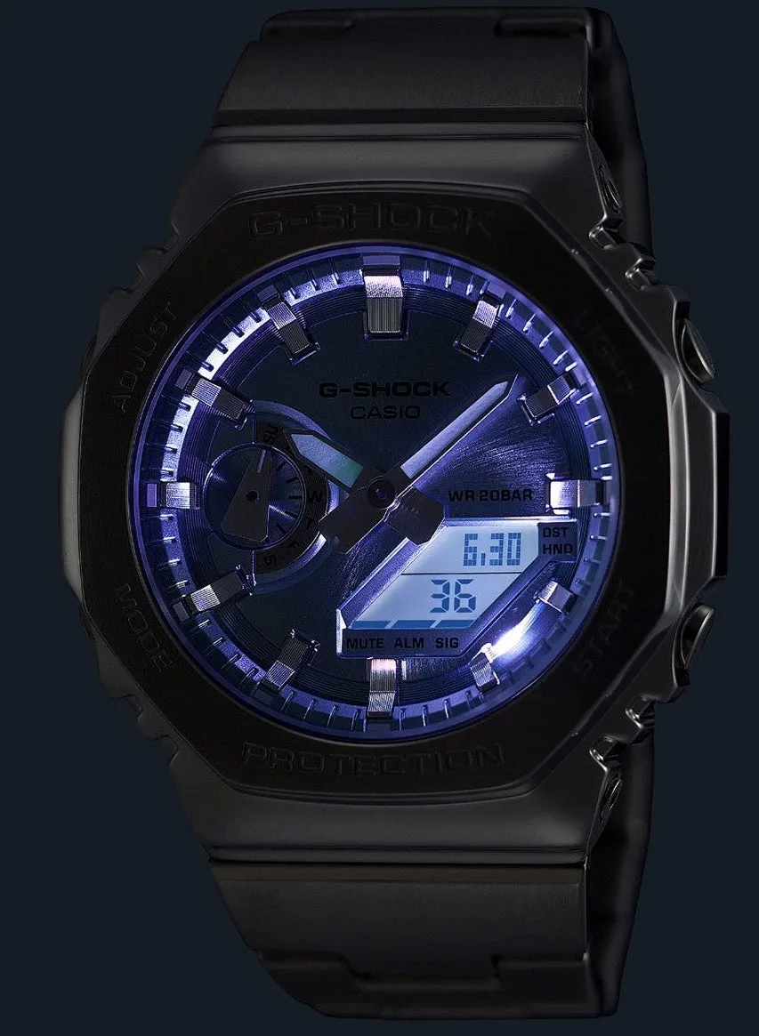 G-Shock 2110 Metallic Blue Dual Display