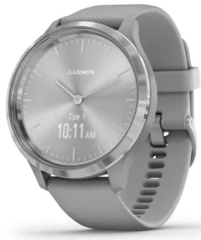 Garmin Watch Vivomove 3 Powder Grey Smartwatch