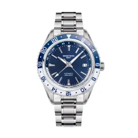 GMT Diver Men Watch Grand NH34 Movement Panda Automatic Mechanical 200M Waterproof Luxury Wristwatches Ceramic New S456