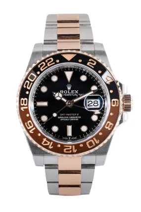 GMT Master II Root Beer 18K Half Everose Gold 40