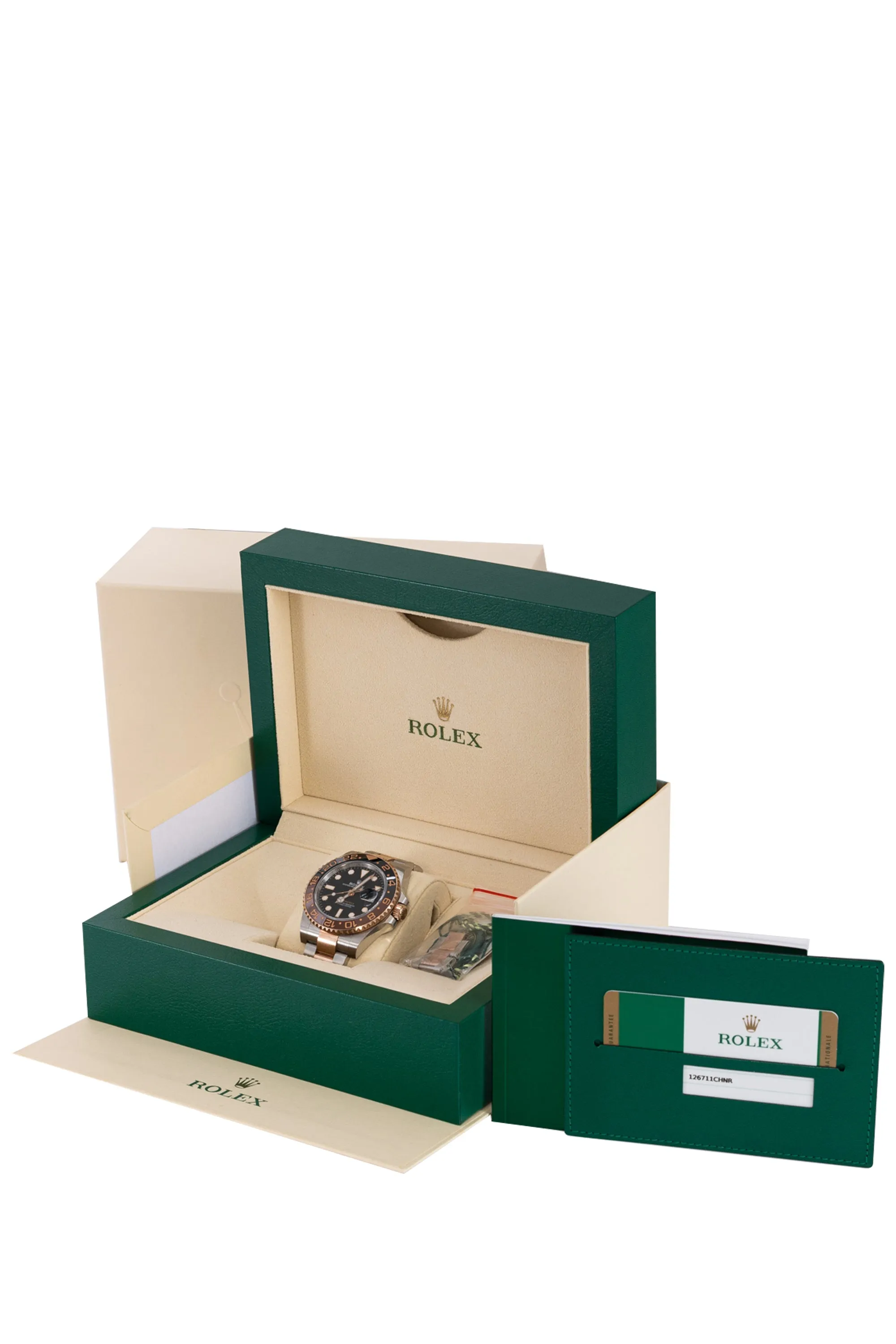 GMT Master II Root Beer 18K Half Everose Gold 40