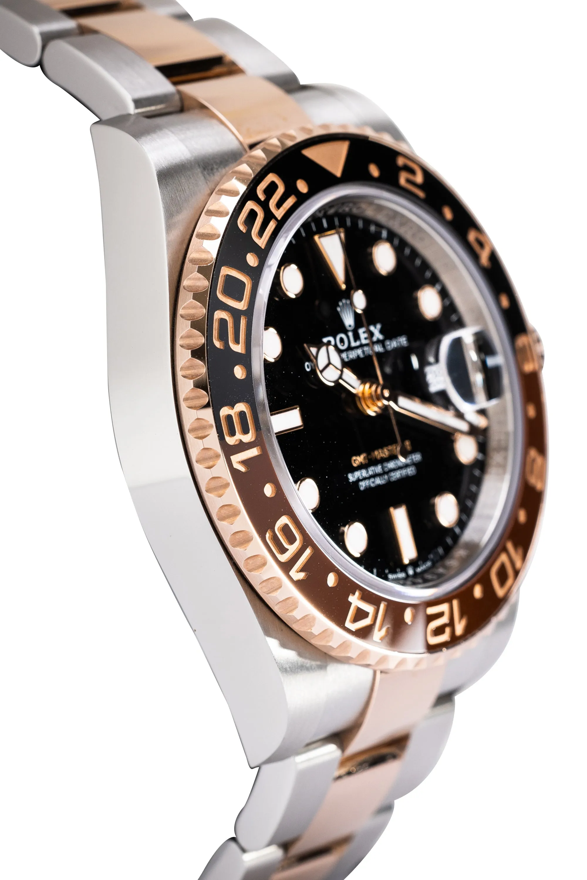 GMT Master II Root Beer 18K Half Everose Gold 40
