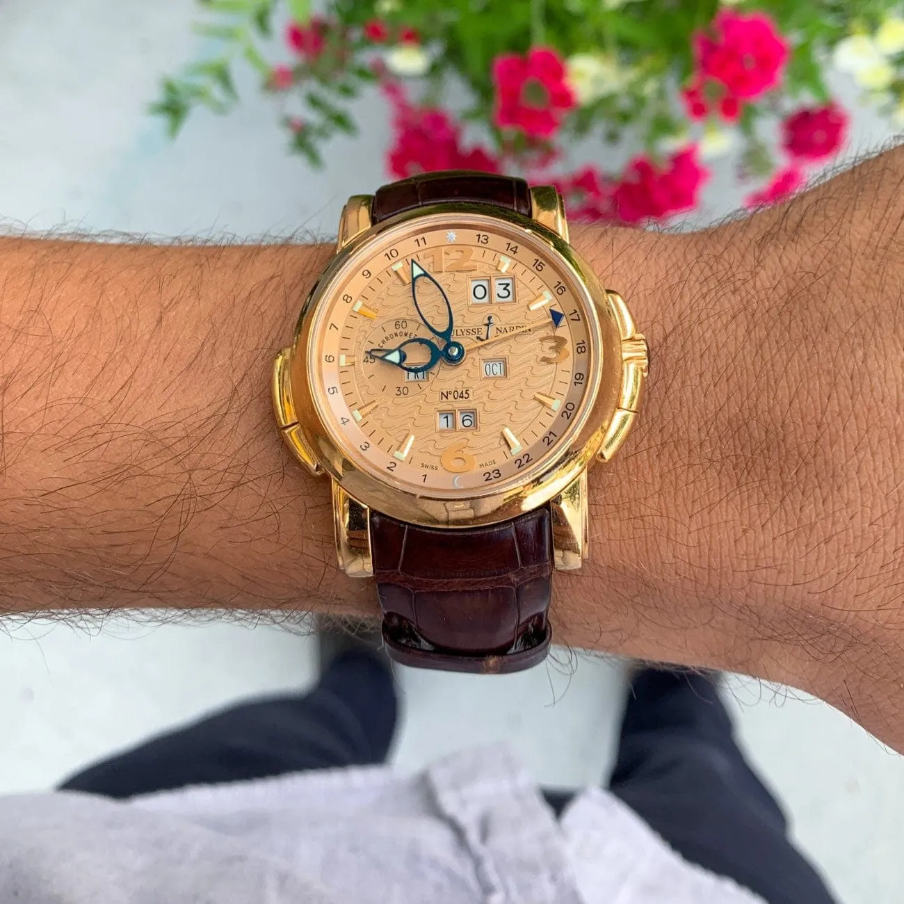 GMT Perpetual Calendar 18K Rose Gold