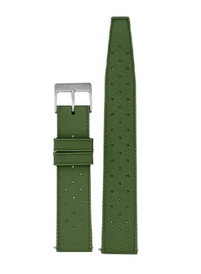 Gnomon FKM Tropic Rubber Strap Green