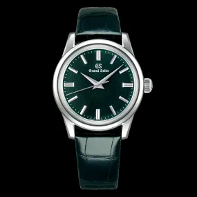 Grand Seiko Elegence Watch, 37.3mm Green Dial, SBGW285