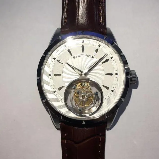 GUANQIN watch Skeleton Mechanical Sapphire Men's Watches Top Brand 100% Tourbillon Watch men Relógio Masculine