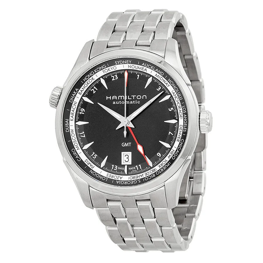 Hamilton Jazzmaster GMT Automatic Black Dial Men's Watch H32695131