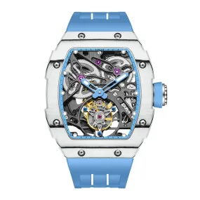 Haofa Tourbillon Mechanical Watch for Men Sapphire Skeleton Luxury Manual Mechanical Movement Men Watch Waterproof Business 1901