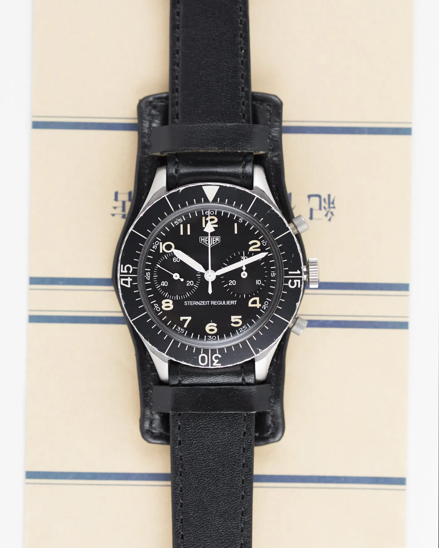 Heuer Bundeswehr Sternzeit Reguliert 1551 SGSZ