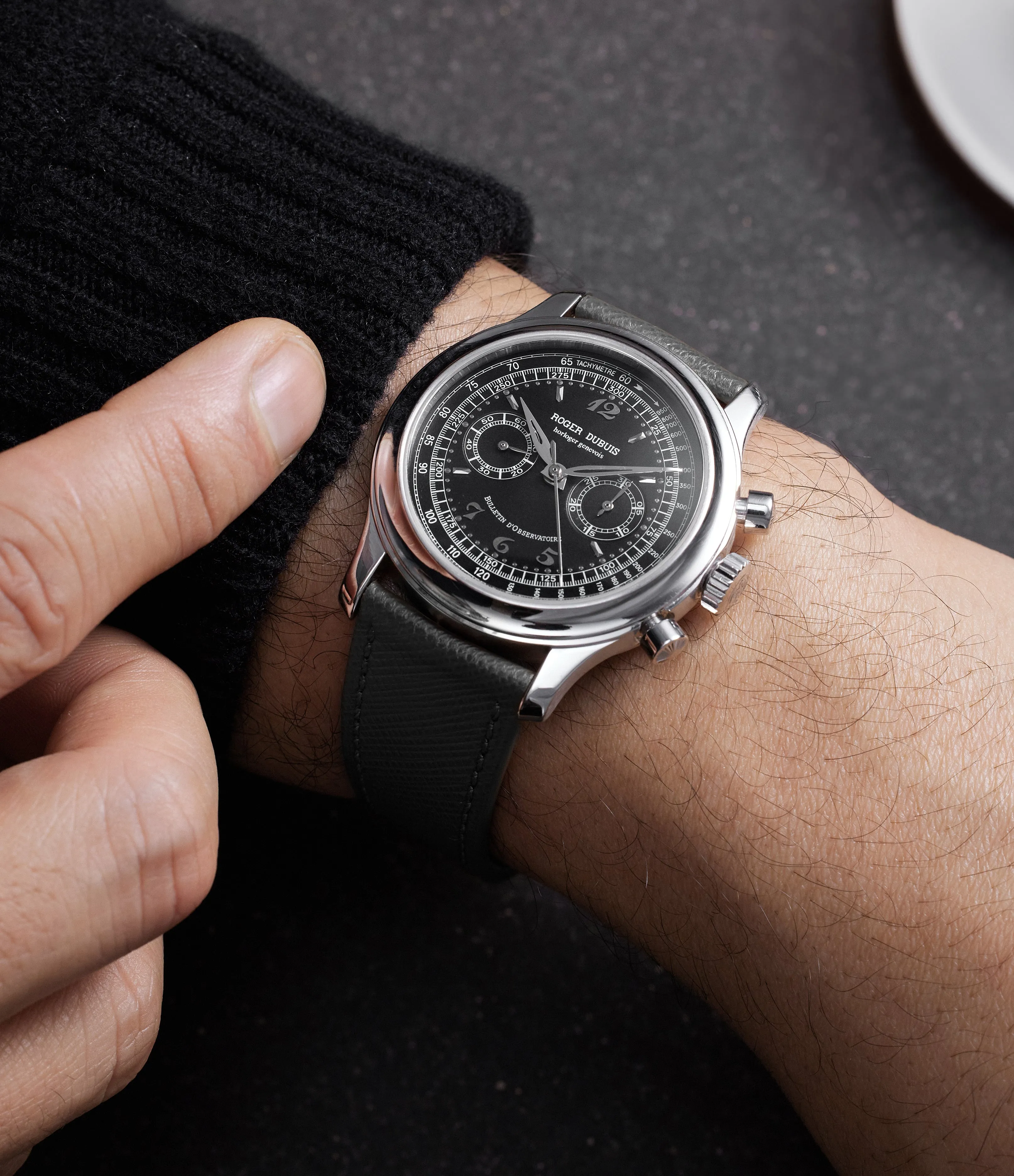 Hommage Chronograph | H40 | White Gold