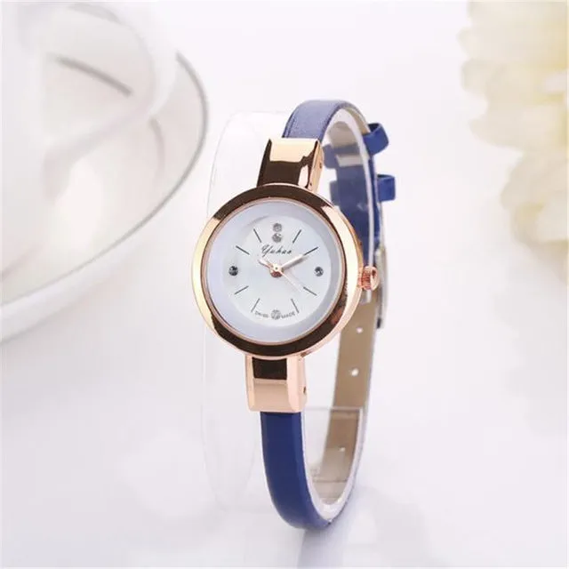 Hot Luxury Brand Whatch Quartz Wristwatch Ladies Watch Clock Casual Watch Leather Bracelet Watch Women relogio feminino