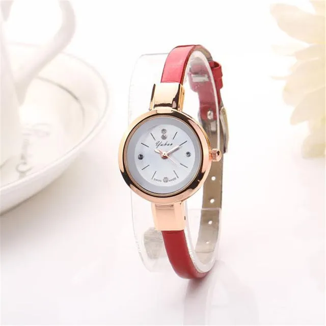 Hot Luxury Brand Whatch Quartz Wristwatch Ladies Watch Clock Casual Watch Leather Bracelet Watch Women relogio feminino