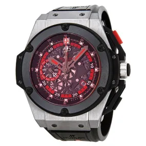 Hublot Uefa Euro Skeleton Black Rubber Men's Watch 716.NM1129.RX.EUR 716.NM.1129.RX.EUR12