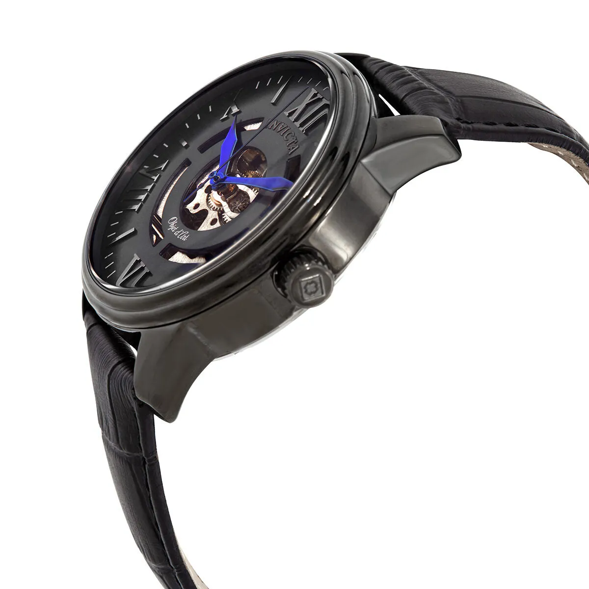 Invicta Objet D Art Automatic Gunmetal Skeleton Dial Men's Watch 22602