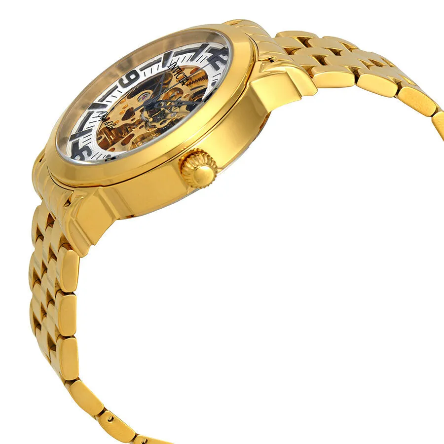 Invicta Objet D Art Automatic Silver Skeleton Dial Men's Watch 22599