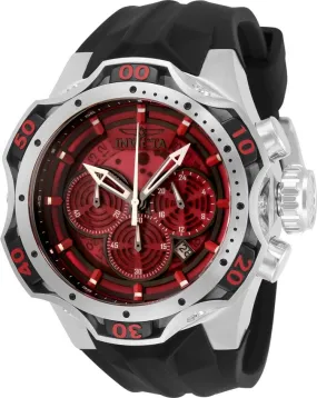 Invicta Venom Chronograph Quartz Red Dial Men's Watch 33631