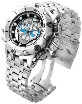 Invicta Venom Hybrid Reserve Chronograph Silver and Black Dial Stainless Steel Men's Watch 16803