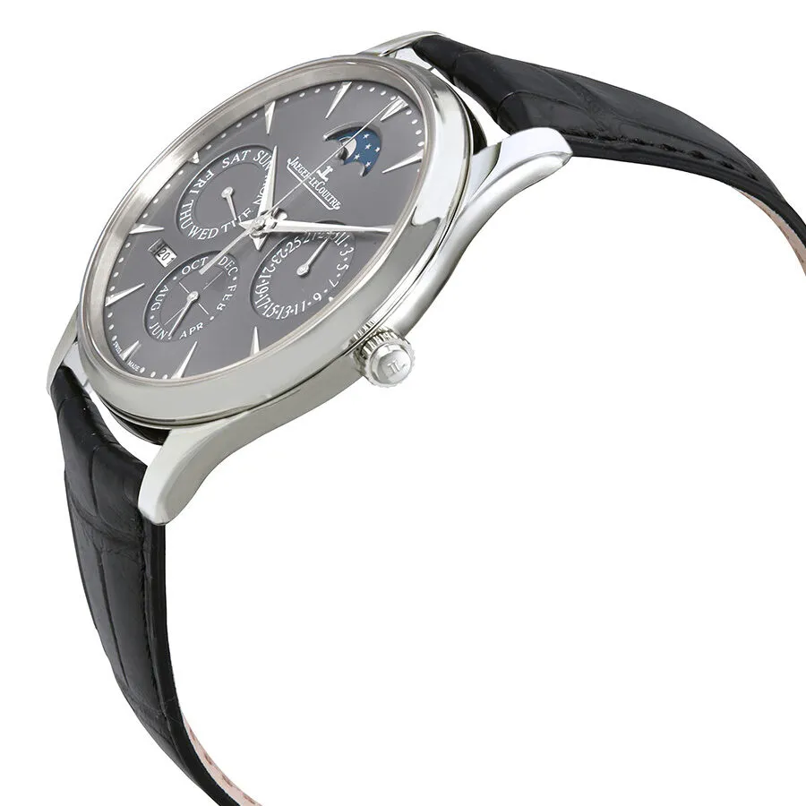 Jaeger LeCoultre Master Ultra Thin Perpetual Automatic 18kt White Gold Men's Watch Q130354J