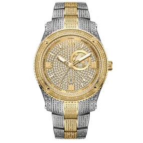 JBW Jet Setter GMT Quartz Men's Diamond Watch J6370D