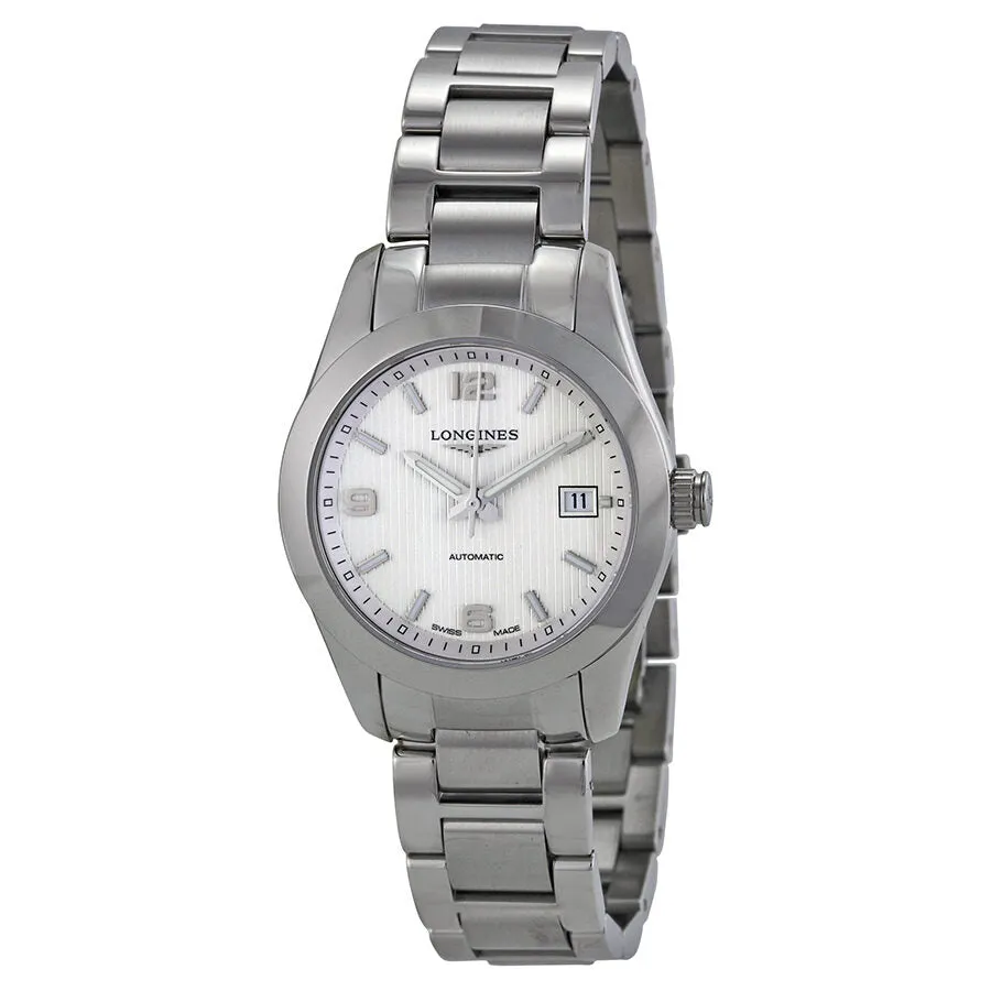 Longines Conquest Classic Automatic Silver Dial Ladies Watch L22854766 L2.285.4.76.6