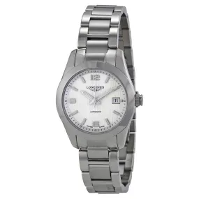 Longines Conquest Classic Automatic Silver Dial Ladies Watch L22854766 L2.285.4.76.6