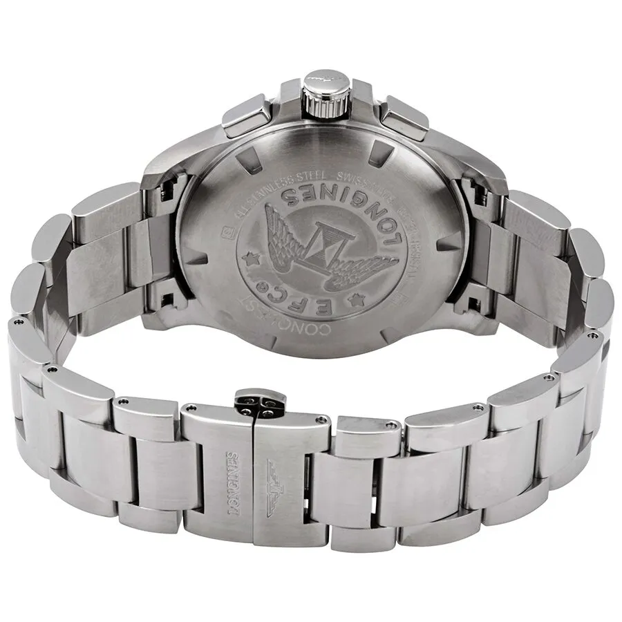 Longines Conquest V.H.P. Perpetual Chronograph Quartz Blue Dial Men's Watch L37174966